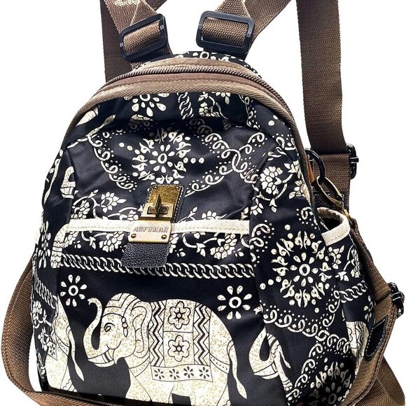 Nylon Backpack Purse Small Waterproof Shoulder Bag Casual Women - Picture 8 of 8